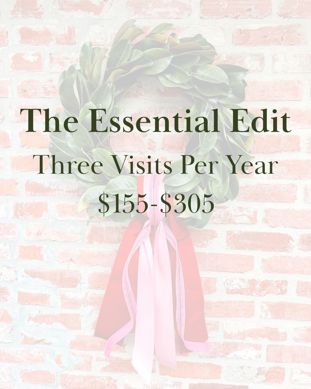 The Essential Edit: Three Edits per Year