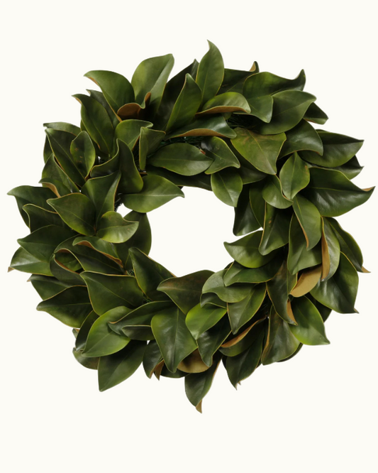 Magnolia Wreath 24"