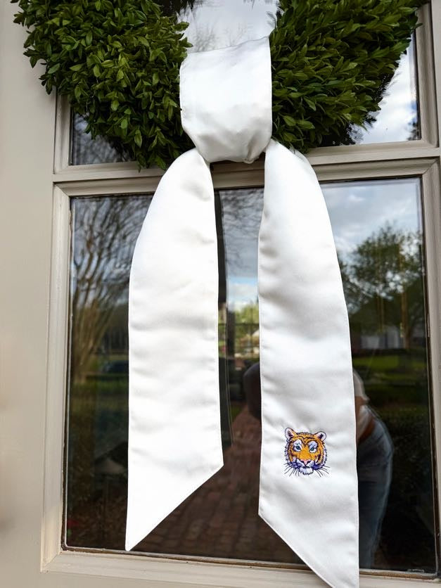 Ivory Tiger Sash