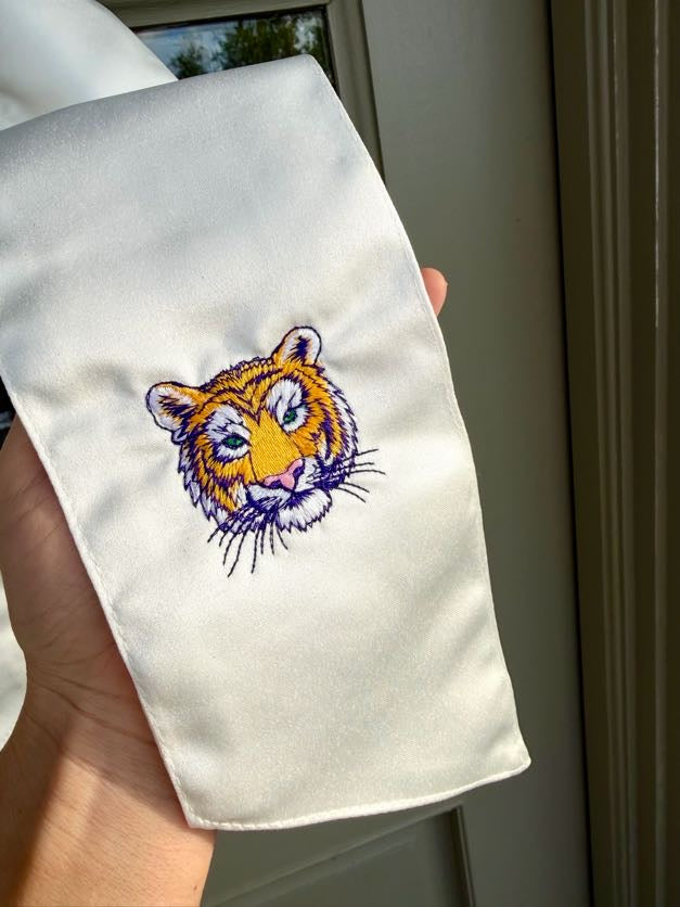 Ivory Tiger Sash